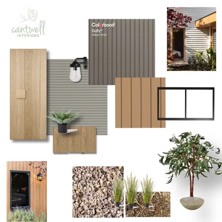 Australian Exterior - gully Interior Design Mood Board by Cantwell Interiors on Style Sourcebook