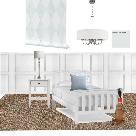 Timeless Boy Room - Harlequin Check Interior Design Mood Board by mellysstudio on Style Sourcebook
