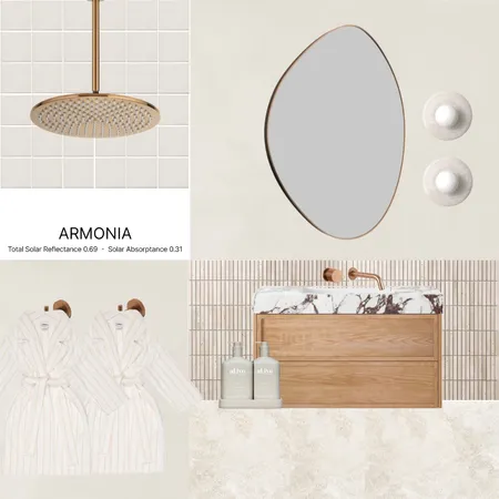 Merimbula Bathroom - Square Mosaics Interior Design Mood Board by tessh on Style Sourcebook