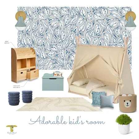 Baby Birds Kid's Room Interior Design Mood Board by Freebird on Style Sourcebook