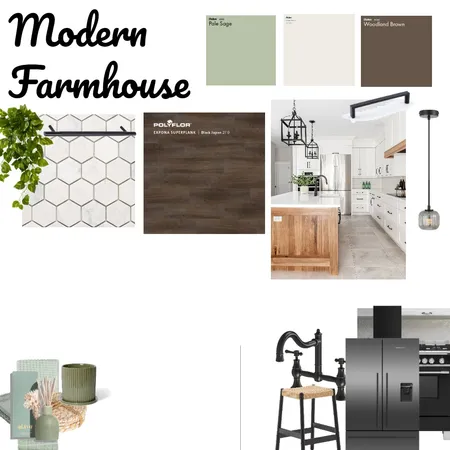 Modern Farmhouse Interior Design Mood Board by Liane_Design_Student on Style Sourcebook