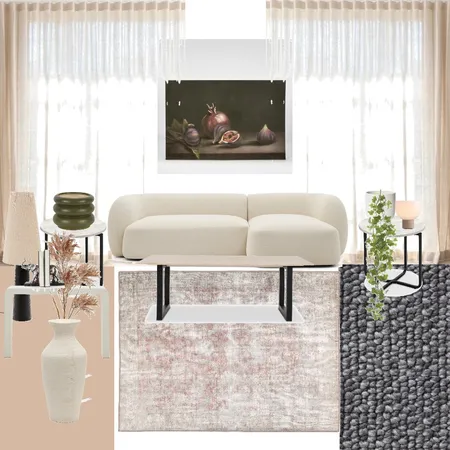 Lounge Room Interior Design Mood Board by Casa Curation on Style Sourcebook