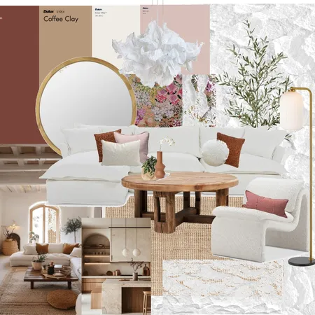 Living Sample Board Interior Design Mood Board by Indianna on Style Sourcebook