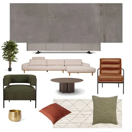 לוח השראה סלון בן שחר Interior Design Mood Board by anats on Style Sourcebook