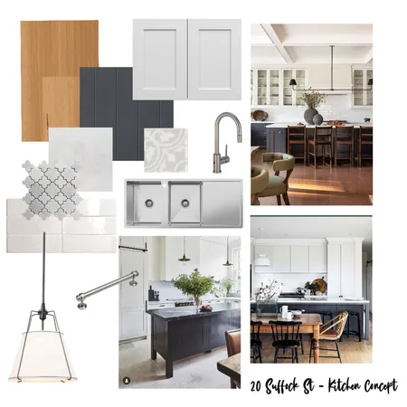20 Suffock - Kitchen Concept Interior Design Mood Board by Spruce Property Co on Style Sourcebook