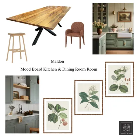 Rhi & Jase Govier - Mood Board Kitchen & Dining Room Interior Design Mood Board by MarnieDickson on Style Sourcebook