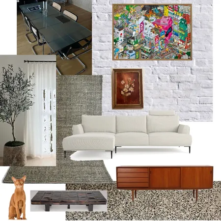 Living room 4 Interior Design Mood Board by cshen on Style Sourcebook