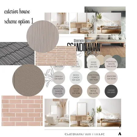 exterior option 1 Interior Design Mood Board by DMQuinn on Style Sourcebook