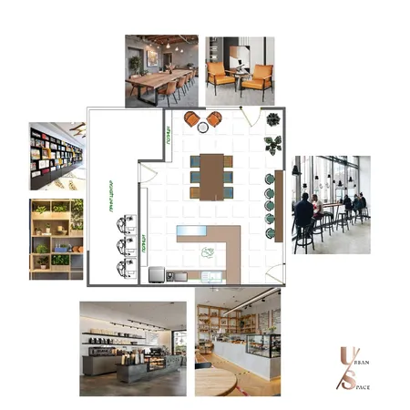 Gjorgji Cafeteria Interior Design Mood Board by Marjana on Style Sourcebook