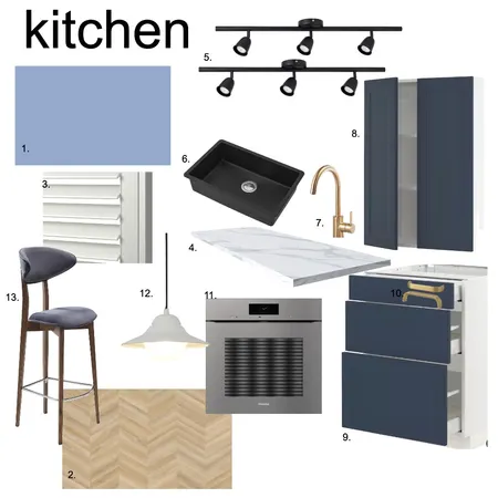 kitchen Interior Design Mood Board by desireeshaka@gmail.com on Style Sourcebook
