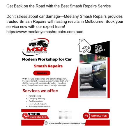 Get Back on the Road with the Best Smash Repairs Service Interior Design Mood Board by meelanysmashrepair on Style Sourcebook