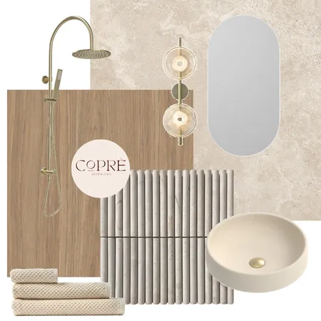 Mally Main Bathroom Interior Design Mood Board by COPRÈ INTERIORS on Style Sourcebook