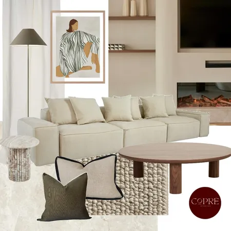 Glennie House Living room Interior Design Mood Board by COPRÈ INTERIORS on Style Sourcebook