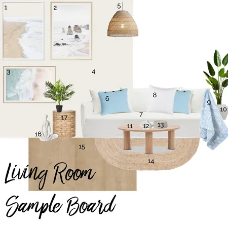 Coastal Living Room Interior Design Mood Board by Georgia.44 on Style Sourcebook