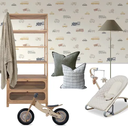 Cars and Trucks Wallpaper Interior Design Mood Board by Walkitart on Style Sourcebook