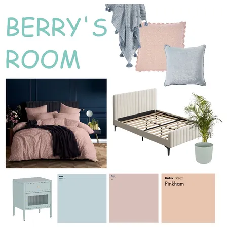 Berrys Room Interior Design Mood Board by Blain Interiors on Style Sourcebook