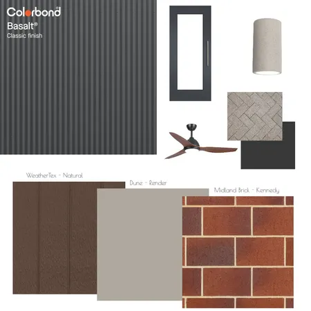 External Colour Scheme - Tweed Rise Interior Design Mood Board by White Building Co on Style Sourcebook