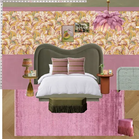 Old Hollywood Bedroom Wall Interior Design Mood Board by dl2407 on Style Sourcebook