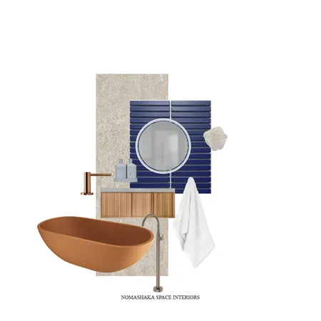 Sunset Contemporary Bathroom Interior Design Mood Board by Nomashaka Space Interiors on Style Sourcebook