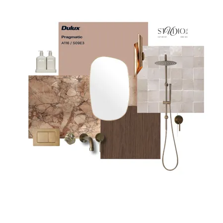 Powder Room Interior Design Mood Board by Studio Rae on Style Sourcebook