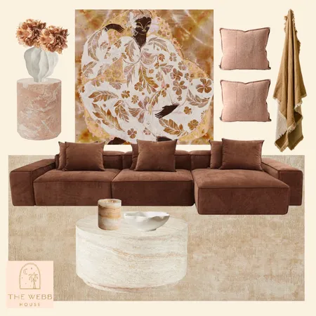 Living Room Interior Design Mood Board by The Webb House on Style Sourcebook
