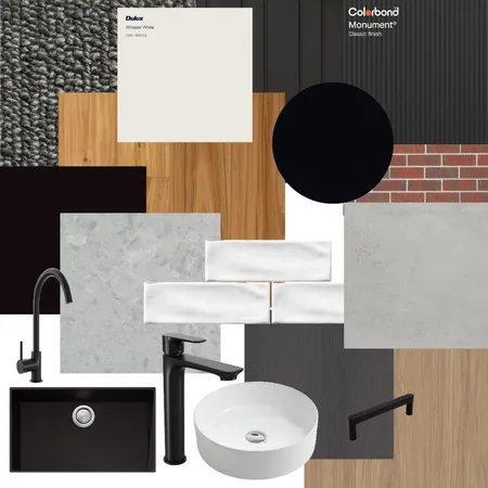 Industrial Interior Design Mood Board by mariah@shiningdesigns.com.au on Style Sourcebook