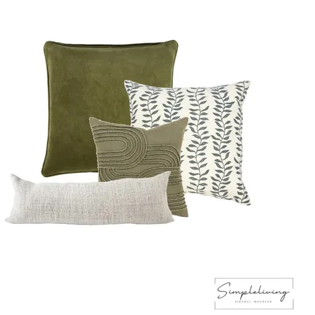 Green pillow 3 Interior Design Mood Board by moureen on Style Sourcebook