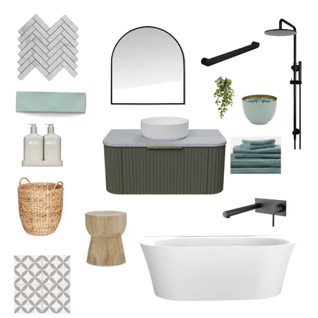 modern bathroom Interior Design Mood Board by Sam Neil on Style Sourcebook