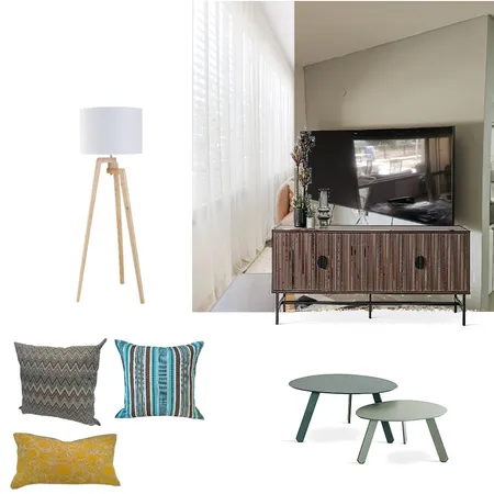 קיר טלוויזיה משפחת ברוך Interior Design Mood Board by miz12 on Style Sourcebook