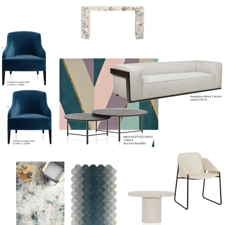 Office Space Interior Design Mood Board by WabiSabi Co. on Style Sourcebook