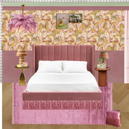 Old Hollywood Bedroom Wall Interior Design Mood Board by dl2407 on Style Sourcebook