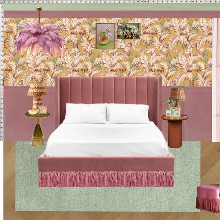 Old Hollywood Bedroom Wall Interior Design Mood Board by dl2407 on Style Sourcebook