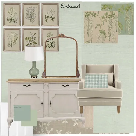 Ebrahim Entrance 1 Interior Design Mood Board by gw@georgiewebber.co.za on Style Sourcebook