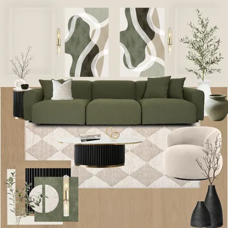 Hills Heritage - Green Lounge Interior Design Mood Board by Carley & Co. Design on Style Sourcebook