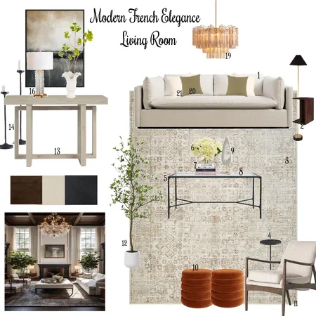 Modern French Interior Design Mood Board by smoeen on Style Sourcebook