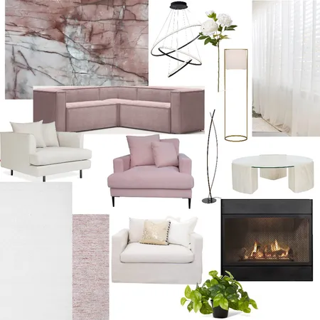 PINK Interior Design Mood Board by kyms12000@yahoo.com on Style Sourcebook