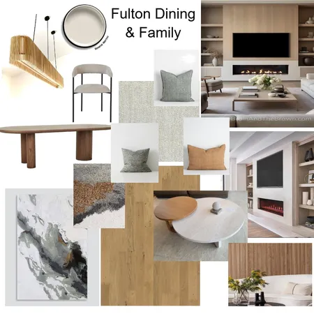 Fulton Apartment - Dining & Family Interior Design Mood Board by JJID Interiors on Style Sourcebook