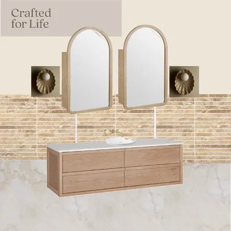 Med Mood Bath Interior Design Mood Board by Loughlin Furniture on Style Sourcebook