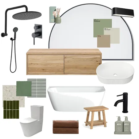 Bathroom Interior Design Mood Board by wallabyholtze on Style Sourcebook