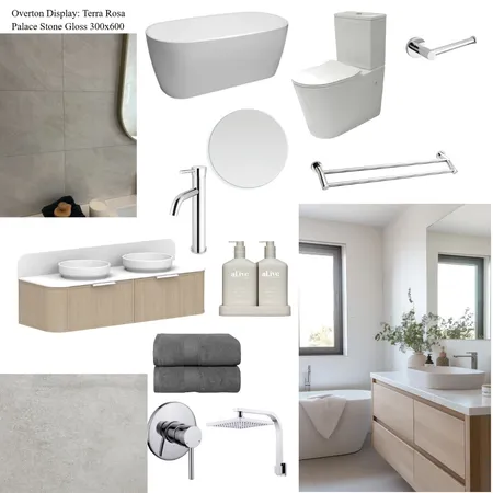 Bathroom 1 Interior Design Mood Board by Kimberly.Jade on Style Sourcebook