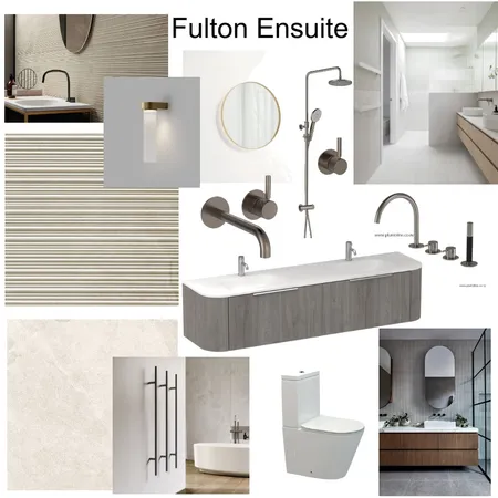 Fulton Apartment - Ensuite Interior Design Mood Board by JJID Interiors on Style Sourcebook