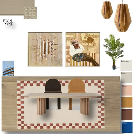 Colour Scheme Dining (Sydney Terrace) Interior Design Mood Board by Focal Point Interior on Style Sourcebook