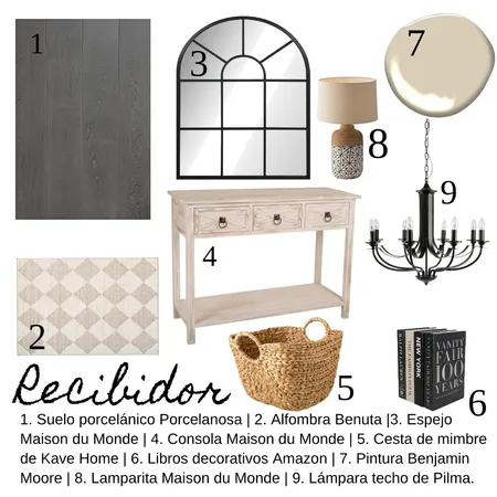 Recibidor Interior Design Mood Board by bolito on Style Sourcebook