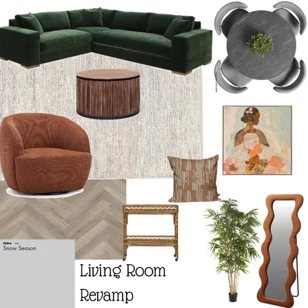 Living room revamp Interior Design Mood Board by Tatiana Badibake on Style Sourcebook