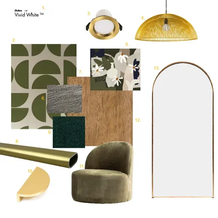 Wardrobe M11 Interior Design Mood Board by laradehaan on Style Sourcebook