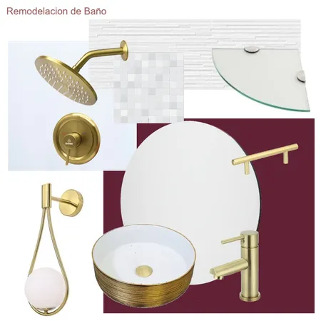 Remodelacion de Baño Cristina Romero Interior Design Mood Board by Giraesvi on Style Sourcebook