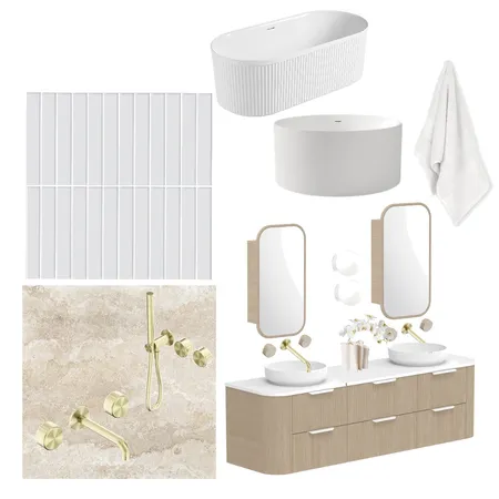 Merewether Main Bath WIP Interior Design Mood Board by Muse Built on Style Sourcebook