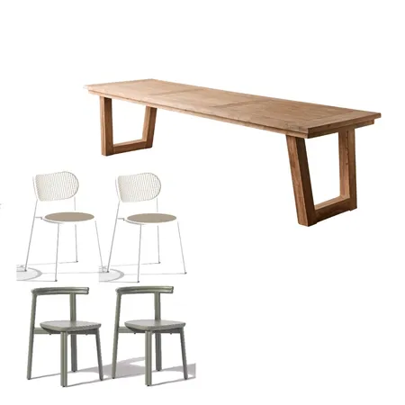 Outdoor dining BHA Interior Design Mood Board by Mysa Interiors on Style Sourcebook