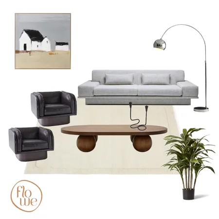 Ranfurlie Cres Living Room Interior Design Mood Board by Flowe Interiors on Style Sourcebook