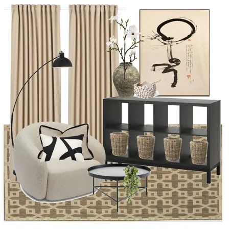 Japanese Minimalist 2 Interior Design Mood Board by Styled By Lorraine Dowdeswell on Style Sourcebook